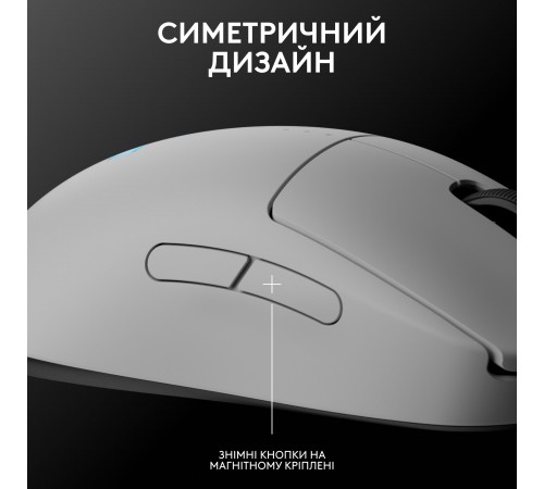 Миша бездротова Logitech G Pro 2 Lightspeed White (910-007302)