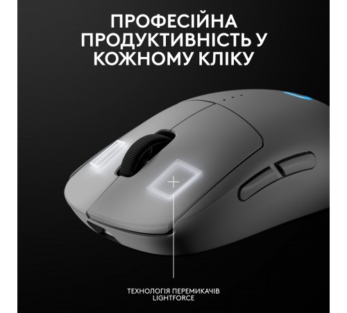 Миша бездротова Logitech G Pro 2 Lightspeed White (910-007302)