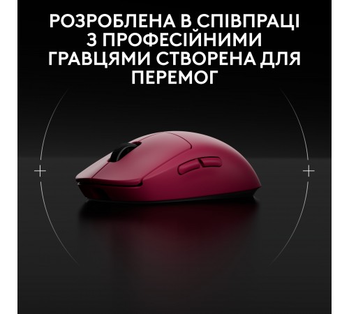 Миша бездротова Logitech G Pro 2 Lightspeed Pink (910-007309)