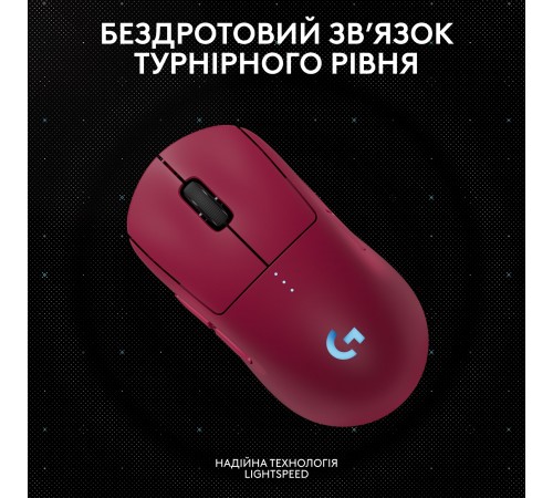 Миша бездротова Logitech G Pro 2 Lightspeed Pink (910-007309)