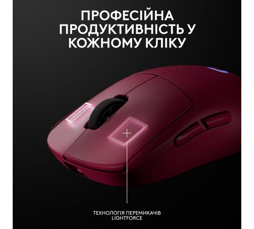 Миша бездротова Logitech G Pro 2 Lightspeed Pink (910-007309)