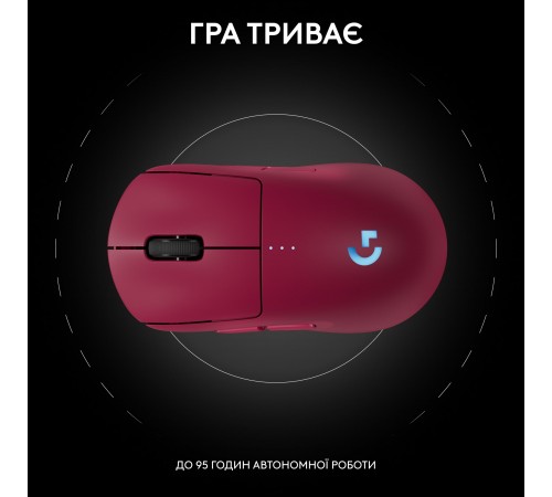 Миша бездротова Logitech G Pro 2 Lightspeed Pink (910-007309)