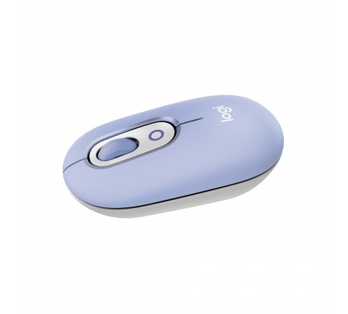 Миша бездротова Logitech Pop Mouse with Emoji Lilac (910-007414)