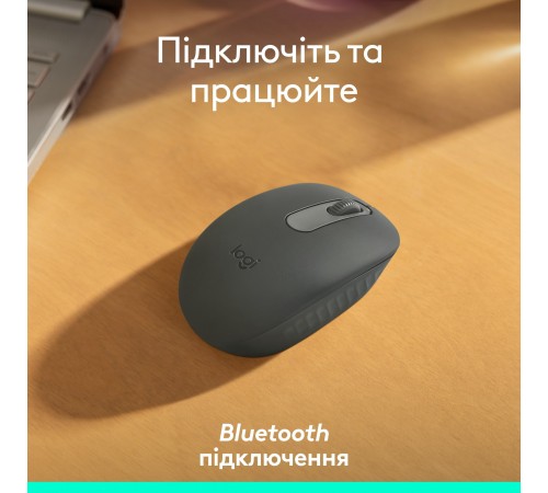 Миша бездротова Logitech M196 Graphite (910-007459)