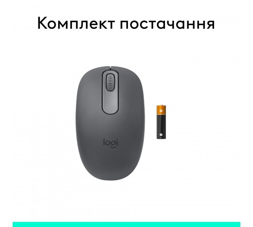 Миша бездротова Logitech M196 Graphite (910-007459)
