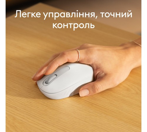 Миша бездротова Logitech M196 Off White (910-007460)