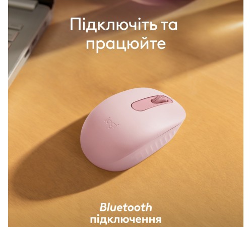 Миша бездротова Logitech M196 Rose (910-007461)