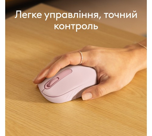 Миша бездротова Logitech M196 Rose (910-007461)