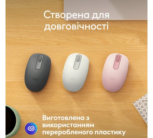 Миша бездротова Logitech M196 Rose (910-007461)