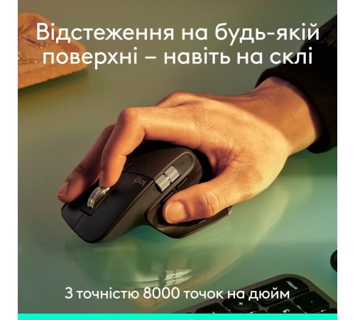 Миша Bluetooth Logitech MX Master 3S Performance BE Graphite (910-007501)