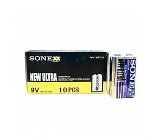 Батарейка Sonex Krona Super Heavy Duty 9v 10 шт