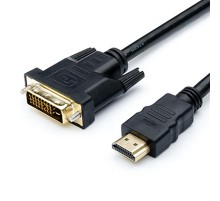 Кабель Atcom DVI - HDMI 5 м 2 ferite (9154)