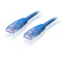 Патч-корд литий, UTP, RJ45, Cat.5e, 3m, синій