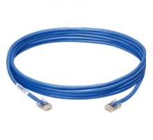 Патч-корд литий, UTP, RJ45, Cat.5e, 5m, синій