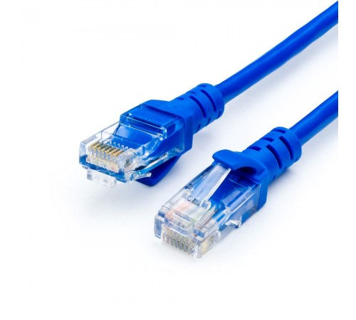 Патч-корд литой, UTP, RJ45, Cat.5e, 30m, синiй Патч-корд литой, UTP, RJ45, Cat.5e, 30m, синiй