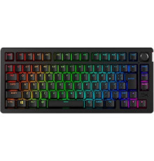 Клавіатура бездротова HyperX Alloy Rise 75 Red RGB UA Black (91Y91AA)