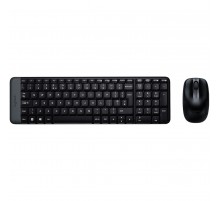 Комплект (клавіатура, миша) бездротовий Logitech MK220 Black (920-003168)