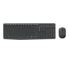 Комплект (клавіатура, мишка) бездротовий Logitech MK235 ENG/UKR Grey (920-007931)