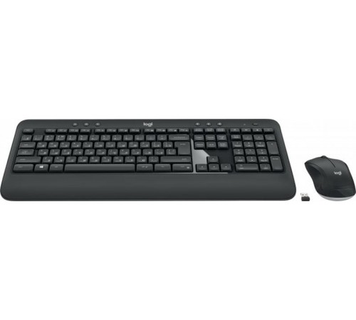 Комплект (клавіатура, миша) бездротовий Logitech MK540 Black (920-008685)