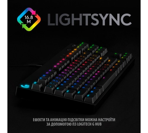 Клавiатура Logitech G Pro Mechanical Gaming (920-009392)