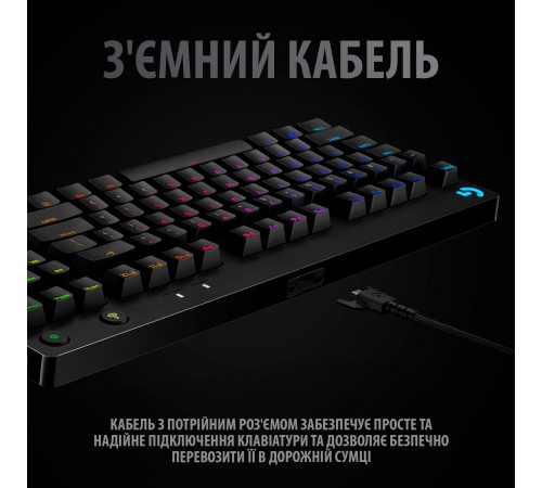 Клавiатура Logitech G Pro Mechanical Gaming (920-009392)