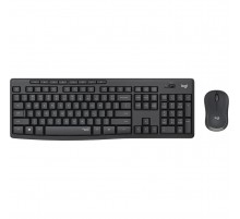 Комплект (клавiатура, миша) бездротовий Logitech MK295 Combo Black (920-009800)