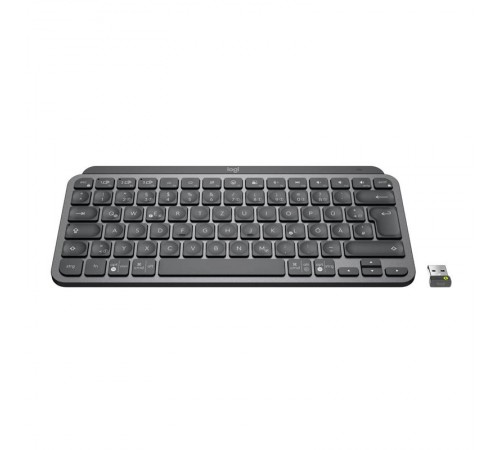 Клавіатура бездротова Logitech MX Keys Mini For Business Wireless Illuminated US Graphite (920-010608)