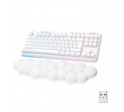 Клавіатура бездротова Logitech G715 Linear White (920-010692) Клавіатура бездротова Logitech G715 Linear White (920-010692)