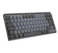 Клавiатура бездротова Logitech MX Mechanical Mini Bluetooth Illuminated Graphite (920-010782)