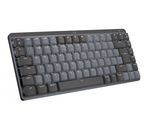 Клавiатура бездротова Logitech MX Mechanical Mini Bluetooth Illuminated Graphite (920-010782) Клавiатура бездротова Logitech MX Mechanical Mini Bluetooth Illuminated Graphite (920-010782)