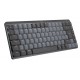 Клавiатура бездротова Logitech MX Mechanical Mini Bluetooth Illuminated Graphite (920-010782)