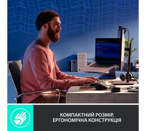 Клавiатура бездротова Logitech MX Mechanical Mini Bluetooth Illuminated Graphite (920-010782) Клавiатура бездротова Logitech MX Mechanical Mini Bluetooth Illuminated Graphite (920-010782)