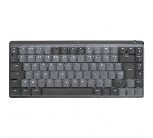 Клавiатура бездротова Logitech MX Mechanical Mini Bluetooth Illuminated Graphite (920-010782) Клавiатура бездротова Logitech MX Mechanical Mini Bluetooth Illuminated Graphite (920-010782)