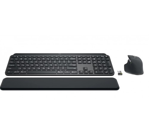 Комплект (клавіатура, миша) бездротовий Logitech MX Keys Combo for Business Graphite US (920-010933)