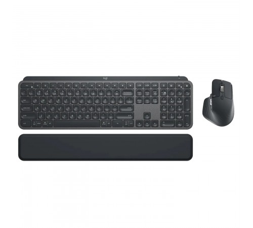 Комплект (клавіатура, миша) бездротовий Logitech MX Keys Combo for Business Graphite US (920-010933)