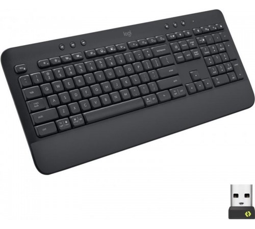Клавiатура бездротова Logitech Signature K650 US Graphite USB (920-010945) Клавiатура бездротова Logitech Signature K650 US Graphite USB (920-010945)