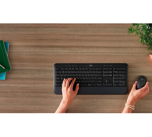 Комплект (клавіатура, миша) бездротовий Logitech MK650 Combo for Business Graphite (920-011004)