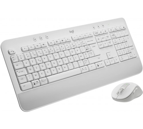 Комплект (клавіатура, миша) бездротовий Logitech MK650 Combo for Business White (920-011032)