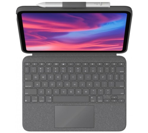 Чохол-клавiатура Logitech Combo Touch для Apple iPad 10.9 Gen 10 Oxford Grey (920-011382)