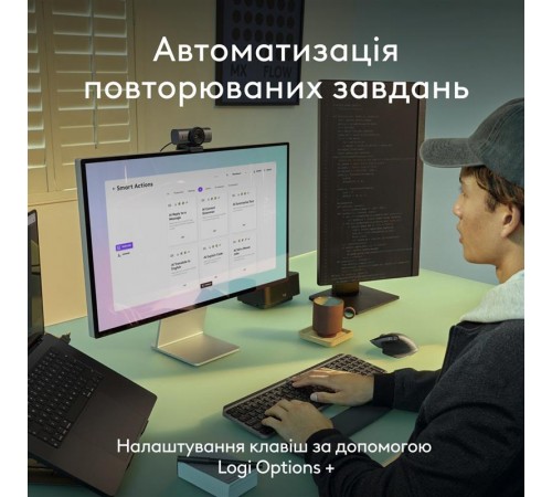 Клавiатура бездротова Logitech MX Keys S for Mac Space Grey (920-011637) Клавiатура бездротова Logitech MX Keys S for Mac Space Grey (920-011637)