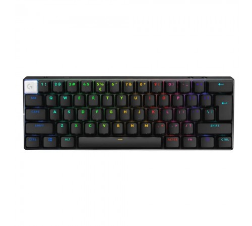Клавiатура бездротова Logitech G PRO X 60 TKL GX Optical Black Tactile (920-011911) Клавiатура бездротова Logitech G PRO X 60 TKL GX Optical Black Tactile (920-011911)