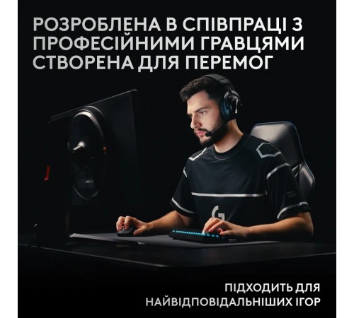 Клавiатура бездротова Logitech G PRO X 60 TKL GX Optical Black Tactile (920-011911) Клавiатура бездротова Logitech G PRO X 60 TKL GX Optical Black Tactile (920-011911)