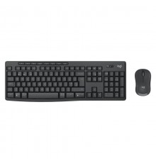 Комплект (клавіатура, миша) бездротовий Logitech MK370 Graphite (920-012077)