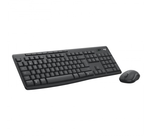 Комплект (клавіатура, миша) бездротовий Logitech MK370 Graphite (920-012077)