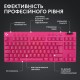 Клавiатура бездротова Logitech G PRO X TKL Lightspeed Magenta (920-012159)