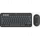 Комплект (клавіатура, миша) бездротовий Logitech Pebble 2 Combo Graphite (920-012239)