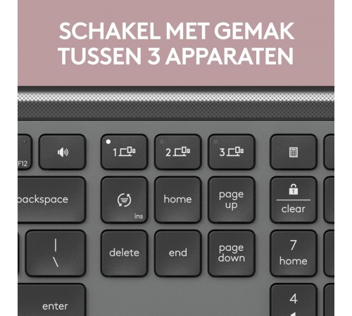 Клавiатура бездротова Logitech Signature Slim K950 US Graphite USB (920-012465) Клавiатура бездротова Logitech Signature Slim K950 US Graphite USB (920-012465)