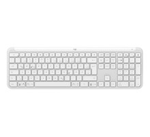 Клавiатура бездротова Logitech Signature Slim K950 US OffWhite USB (920-012466)