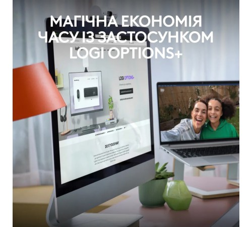 Комплект (клавіатура, миша) бездротовий Logitech Signature Slim Combo MK950 Graphite (920-012490)