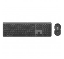 Комплект (клавіатура, миша) бездротовий Logitech Signature Slim Combo MK950 Graphite (920-012490)